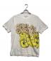 COMME des GARCONS SHIRT（コムデギャルソンシャツ）の古着「COMME des GARCONS x KAWS コムデギャルソン x カウズ プリント Tシャツ」｜グレー