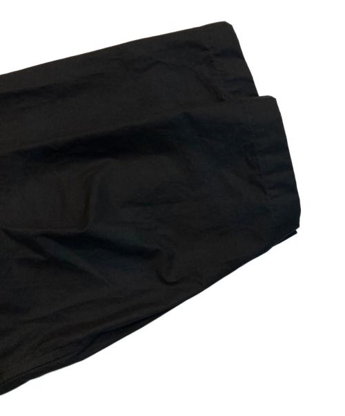 JIL SANDER（ジルサンダー）JIL SANDER (ジルサンダー) ワード ローブ バックロゴ フィッシュテール パーカー ブラック サイズ:4646の古着・服飾アイテム