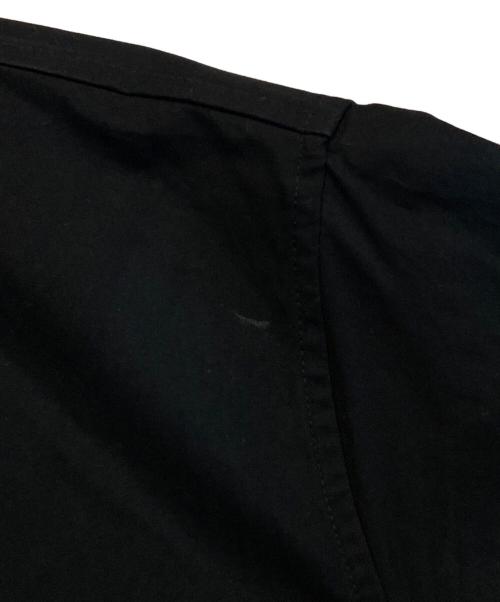 JIL SANDER（ジルサンダー）JIL SANDER (ジルサンダー) ワード ローブ バックロゴ フィッシュテール パーカー ブラック サイズ:4646の古着・服飾アイテム