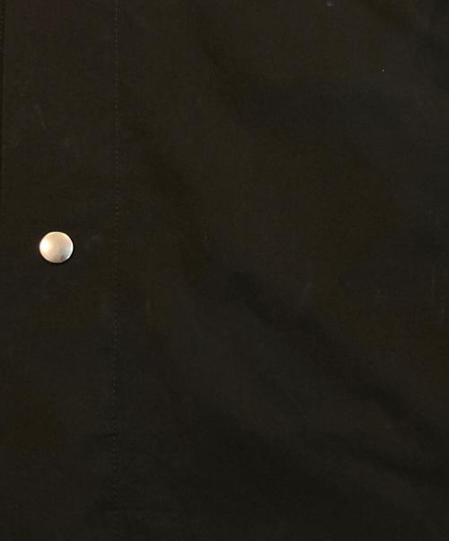 JIL SANDER（ジルサンダー）JIL SANDER (ジルサンダー) ワード ローブ バックロゴ フィッシュテール パーカー ブラック サイズ:4646の古着・服飾アイテム