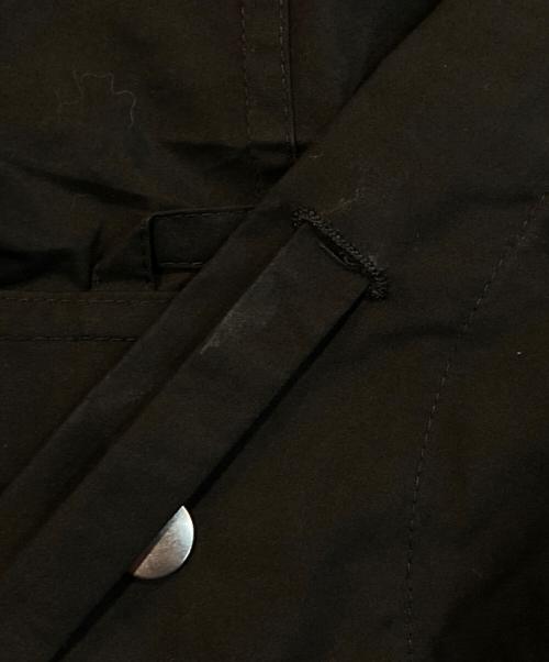 JIL SANDER（ジルサンダー）JIL SANDER (ジルサンダー) ワード ローブ バックロゴ フィッシュテール パーカー ブラック サイズ:4646の古着・服飾アイテム