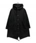 JIL SANDER（ジルサンダー）の古着「ワード ローブ バックロゴ フィッシュテール パーカー」｜ブラック