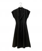 tricot COMME des GARCONSトリココムデギャルソン）の古着「半袖 ワンピース」｜ブラック