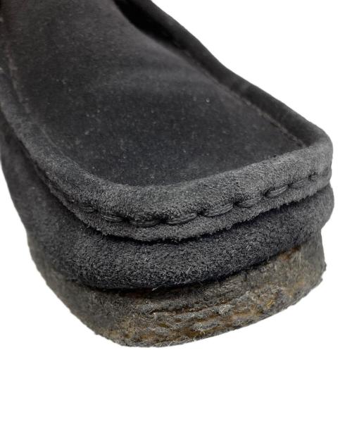 CLARKS（クラークス）CLARKS (クラークス) ワラビーシューズ ブラック サイズ:26㎝の古着・服飾アイテム