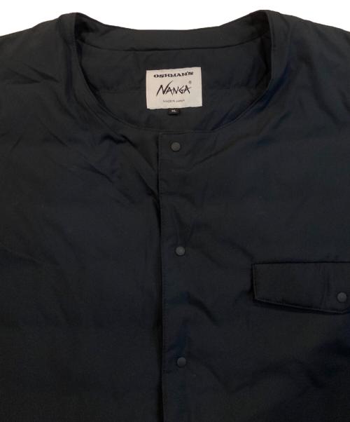 NANGA（ナンガ）NANGA (ナンガ) Oshman's (オッシュマンズ) 別注 コーチ ダウン ジャケット ブラック サイズ:XLの古着・服飾アイテム