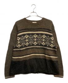 J.CREW（ジェイクルー）の古着「ノルディック ウール ニット」｜ブラウン