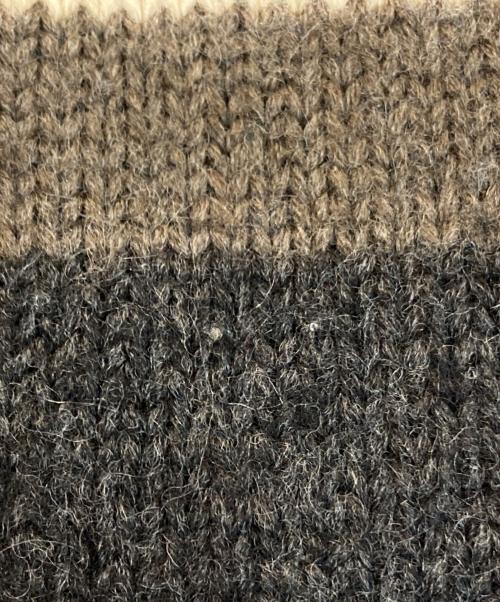 J.CREW（ジェイクルー）J.CREW (ジェイクルー) ノルディック ウール ニット ブラウン サイズ:Lの古着・服飾アイテム