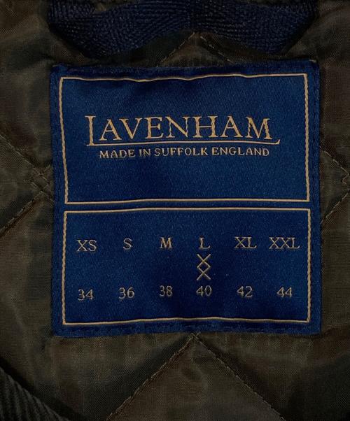 LAVENHAM（ラベンハム）LAVENHAM (ラベンハム) キルティング ベスト オリーブ サイズ:Lの古着・服飾アイテム