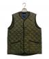LAVENHAM（ラベンハム）の古着「キルティング ベスト」｜オリーブ