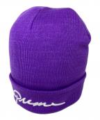 SUPREMEシュプリーム）の古着「Classic Script Beanie」｜パープル