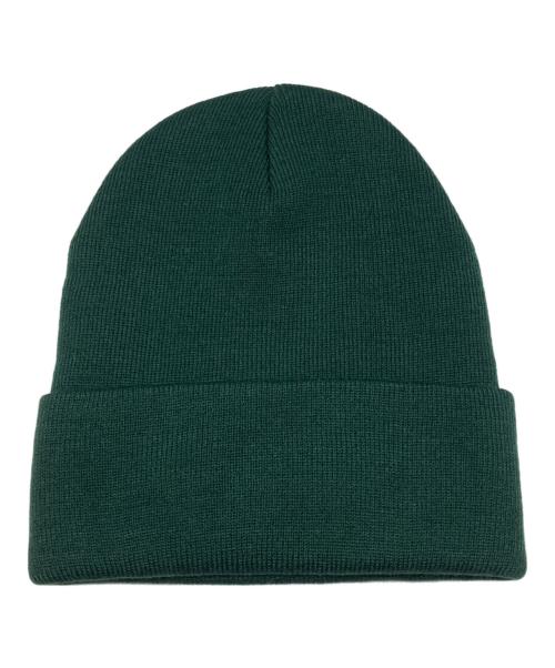 SUPREME（シュプリーム）SUPREME (シュプリーム) Classic Script Beanie グリーン サイズ:サイズ詳細参照の古着・服飾アイテム