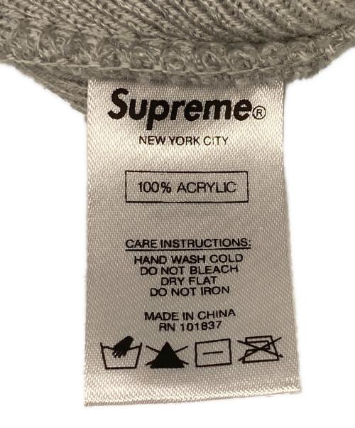 SUPREME（シュプリーム）SUPREME (シュプリーム) Classic Script Beanie グレー サイズ:サイズ詳細参照の古着・服飾アイテム