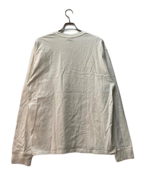 stussy（ステューシー）stussy (ステューシー) ピグメント カットソー ホワイト サイズ:XLの古着・服飾アイテム