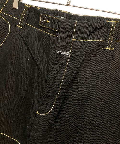 MARITHE+FRANCOIS GIRBAUD（マリテフランソワジルボー）MARITHE+FRANCOIS GIRBAUD (マリテフランソワジルボー) シャトルパンツ ブラック サイズ:Ｌの古着・服飾アイテム