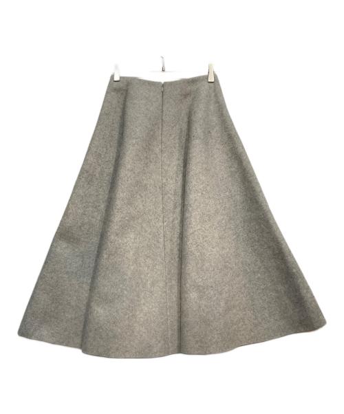 SHE TOKYO（シートーキョー）SHE TOKYO (シートーキョー) ウール フレア スカート グレー サイズ:Sの古着・服飾アイテム