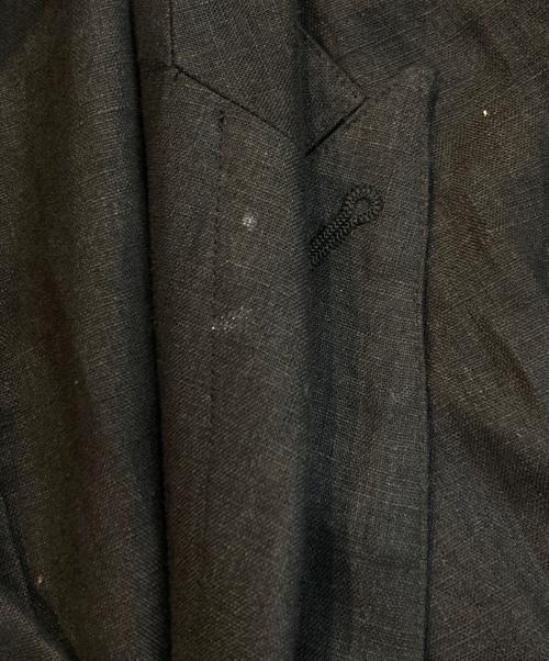 SHE TOKYO（シートーキョー）SHE TOKYO (シートーキョー) Balley リネンノースリーブ ジャケット ブラック サイズ:FREEの古着・服飾アイテム