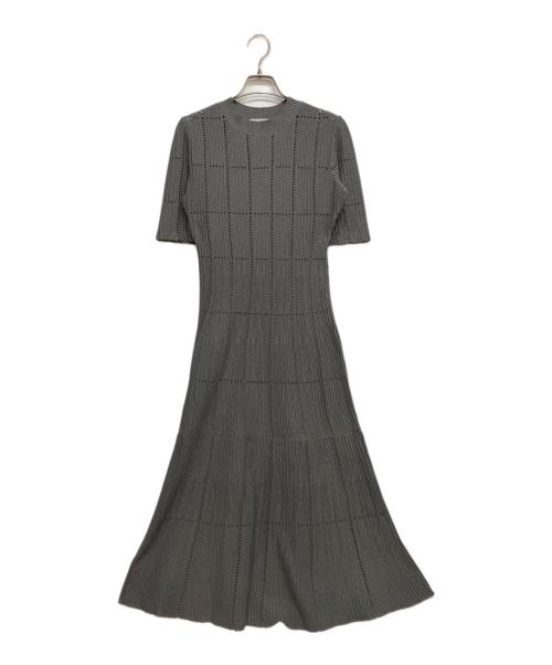 CELFORD（セルフォード）CELFORD (セルフォード) ディフォーメーション マーメイド ワンピース グレー サイズ:Mの古着・服飾アイテム