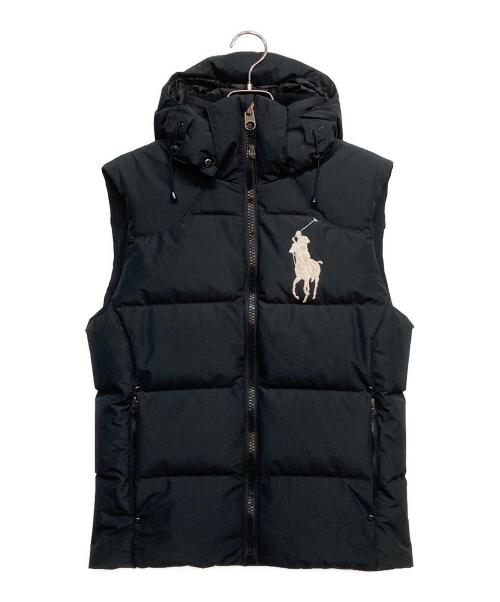 POLO RALPH LAUREN（ポロ・ラルフローレン）POLO RALPH LAUREN (ポロ・ラルフローレン) ダウン ベスト ネイビー サイズ:XSの古着・服飾アイテム