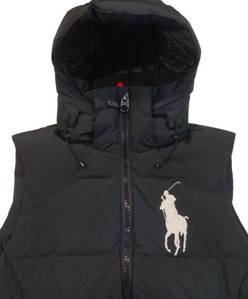 POLO RALPH LAUREN（ポロ・ラルフローレン）POLO RALPH LAUREN (ポロ・ラルフローレン) ダウン ベスト ネイビー サイズ:XSの古着・服飾アイテム