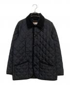 Traditional Weatherwearトラディショナルウェザーウェア）の古着「WAVERLY キルティング ジャケット」｜ブラック