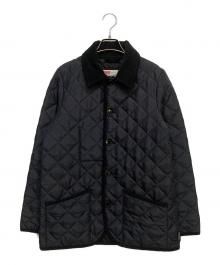 Traditional Weatherwear（トラディショナルウェザーウェア）の古着「WAVERLY キルティング ジャケット」｜ブラック