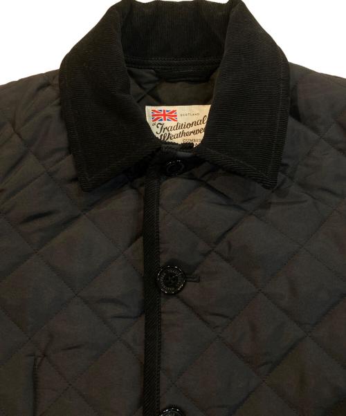 Traditional Weatherwear（トラディショナルウェザーウェア）Traditional Weatherwear (トラディショナルウェザーウェア) WAVERLY キルティング ジャケット ブラック サイズ:Sの古着・服飾アイテム