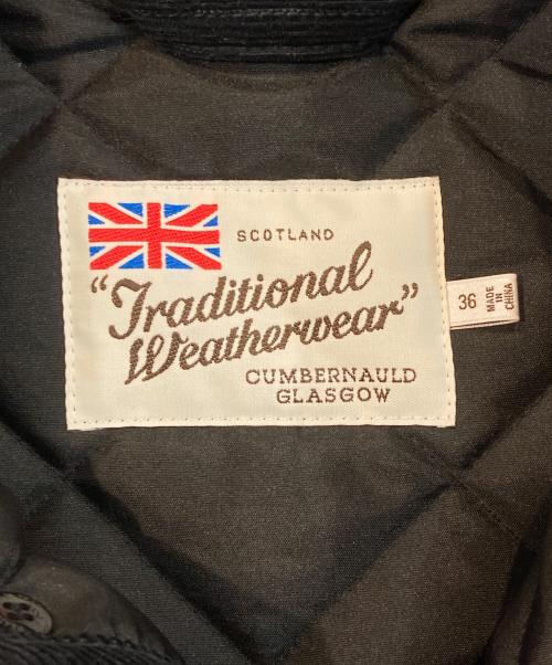 Traditional Weatherwear（トラディショナルウェザーウェア）Traditional Weatherwear (トラディショナルウェザーウェア) WAVERLY キルティング ジャケット ブラック サイズ:Sの古着・服飾アイテム