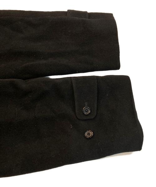 Aquascutum（アクアスキュータム）Aquascutum (アクアスキュータム) アンゴラ　ステンカラー　コート ブラック サイズ:freeの古着・服飾アイテム