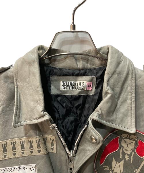COUNTERACTION（カウンターアクション）COUNTERACTION (カウンターアクション) フライング　ジャケット グレー サイズ:Sの古着・服飾アイテム
