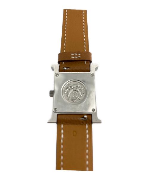 HERMES（エルメス）HERMES (エルメス) Hウォッチ ホワイト サイズ:サイズ詳細参照の古着・服飾アイテム