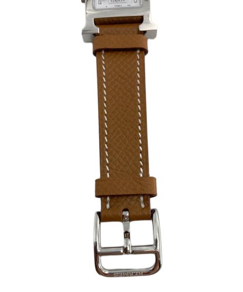 HERMES（エルメス）HERMES (エルメス) Hウォッチ ホワイト サイズ:サイズ詳細参照の古着・服飾アイテム