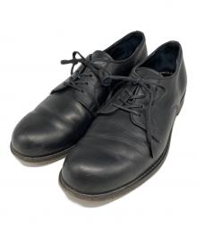 PADRONE（パドローネ）の古着「ダービー プレーン トゥシューズ」｜ブラック