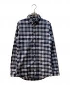 DSQUARED2ディースクエアード）の古着「チェック シャツ」｜ブルー