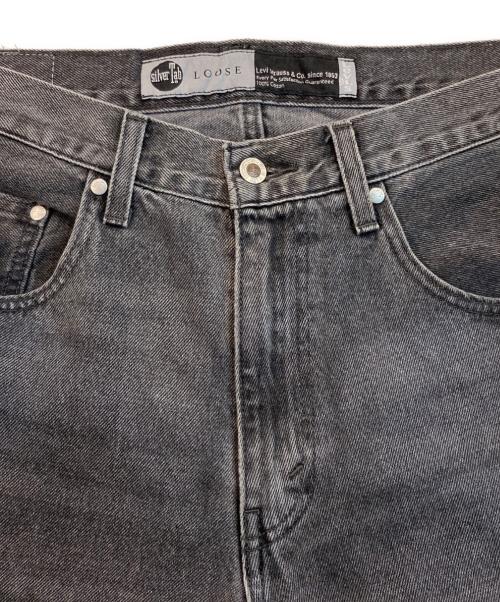 LEVI'S（リーバイス）LEVI'S (リーバイス) ルーズフィット ブラック デニムパンツ グレー サイズ:W32×L30の古着・服飾アイテム