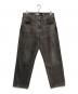 LEVI'S（リーバイス）の古着「ルーズフィット ブラック デニムパンツ」｜グレー