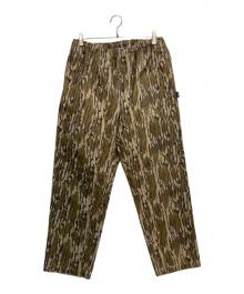 stussy（ステューシー）の古着「MOSSY OAK CANVAS BEACH PANT」｜カーキ