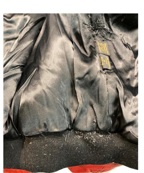 MIRAGE（ミラージュ）MIRAGE (ミラージュ) LOONEY TUNES (ルーニーチューンズ) 90s レザー スタジャン ブラック サイズ:free(詳細寸法参照）の古着・服飾アイテム