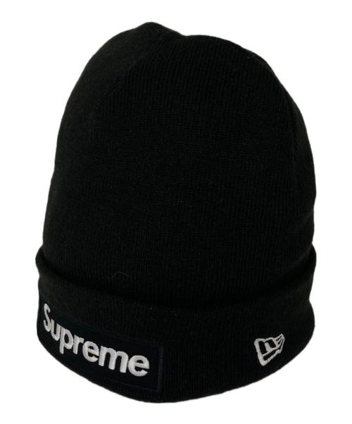 SUPREME（シュプリーム）SUPREME (シュプリーム) New Era (ニューエラ) box logo beanie ブラック サイズ:サイズ詳細参照の古着・服飾アイテム