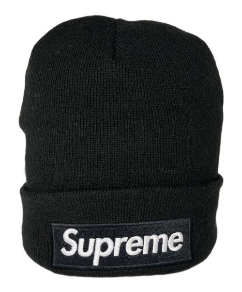 SUPREME（シュプリーム）SUPREME (シュプリーム) New Era (ニューエラ) box logo beanie ブラック サイズ:サイズ詳細参照の古着・服飾アイテム