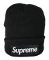 SUPREME (シュプリーム) New Era (ニューエラ) box logo beanie ブラック サイズ:サイズ詳細参照：7000円