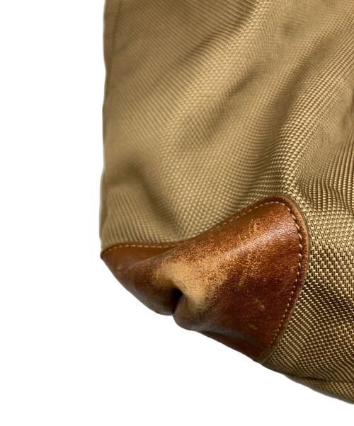 GHURKA（グルカ）GHURKA (グルカ) トートバッグ ベージュ×ブラウンの古着・服飾アイテム