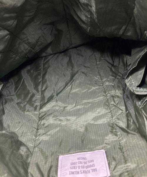 US ARMY（ユーエスアーミー）US ARMY (ユーエスアーミー) ヘルメットバック オリーブ サイズ:サイズ詳細参照の古着・服飾アイテム