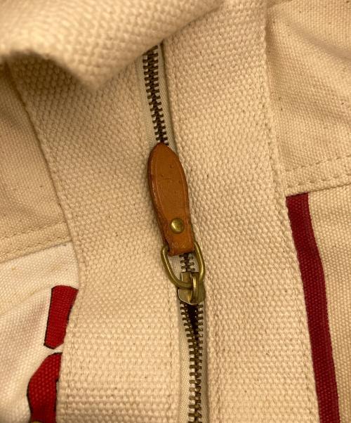 RALPH LAUREN（ラルフローレン）RALPH LAUREN (ラルフローレン) ヨットクラブ キャンバス ドラムバック ベージュ サイズ:サイズ詳細参照の古着・服飾アイテム