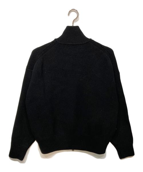 MAISON SPECIAL（メゾンスペシャル）MAISON SPECIAL (メゾンスペシャル) Prime-Over Drivers Zip Knit ブラック サイズ:1の古着・服飾アイテム