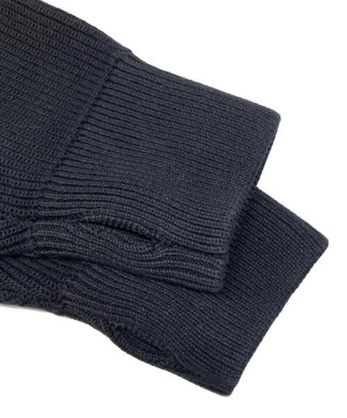 MAISON SPECIAL（メゾンスペシャル）MAISON SPECIAL (メゾンスペシャル) Prime-Over Drivers Zip Knit ブラック サイズ:1の古着・服飾アイテム
