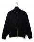 MAISON SPECIAL（メゾンスペシャル）の古着「Prime-Over Drivers Zip Knit」｜ブラック