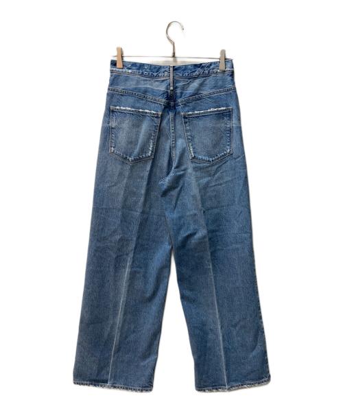 upper hights（アッパーハイツ）upper hights (アッパーハイツ) THE SISTER ワイド デニム パンツ ブルー サイズ:25 未使用品の古着・服飾アイテム