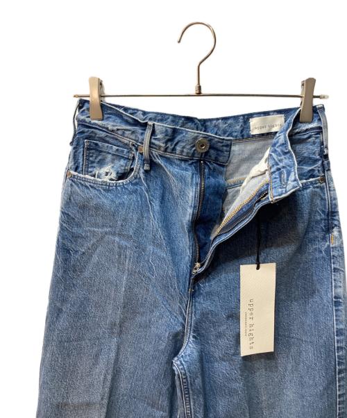 upper hights（アッパーハイツ）upper hights (アッパーハイツ) THE SISTER ワイド デニム パンツ ブルー サイズ:25 未使用品の古着・服飾アイテム