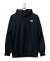 THE NORTH FACE（ザ ノース フェイス）の古着「ロゴ フーディ」｜ブラック