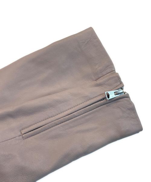 ALL SAINTS（オールセインツ）ALL SAINTS (オールセインツ) ラムレザージャケット ピンク サイズ:Sの古着・服飾アイテム